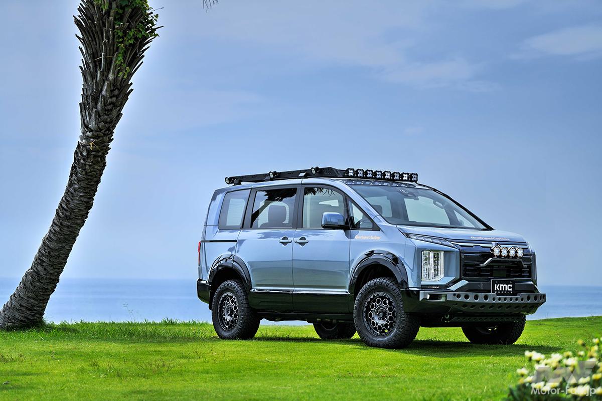 「4×4ミニバンにマッチするメカニカルさが格別！」ラギットなのに美しい幾何学的ヘキサゴンスポークが、デリカにハマる！