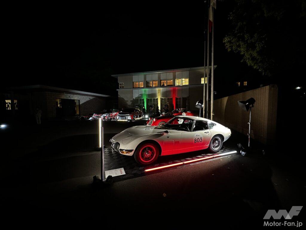 イタリア大使館で日本との国交160周年を祝うイベントのひとつ「モータースポーツデイ」。
