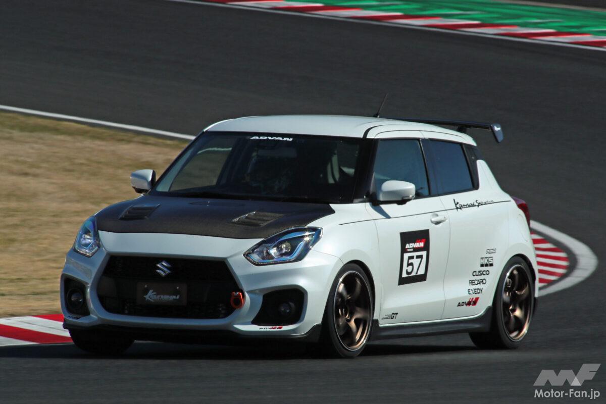 HKS FX-Ⅲ改タービンで235ps！ Kansai SERVICEのZC33Sスイフトスポーツ最前線