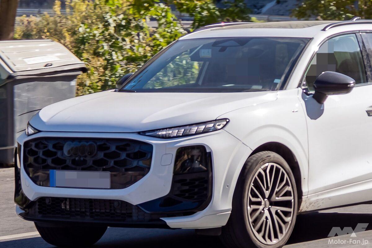 アウディ Q3に初の“S”モデル、新型SQ3を初激写! 4本出しマフラー＆専用グリルで激変、333ps×クワトロで0-100km/hは4.8秒級か!? 【スクープ写】