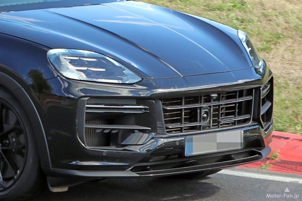 ポルシェ最強SUVがさらに過激に!? カイエン ターボGT改良型をニュルで捕捉! 2連スポイラー＆軽量化で2028年登場か? 911 GT3 RS級の本気仕様に期待!