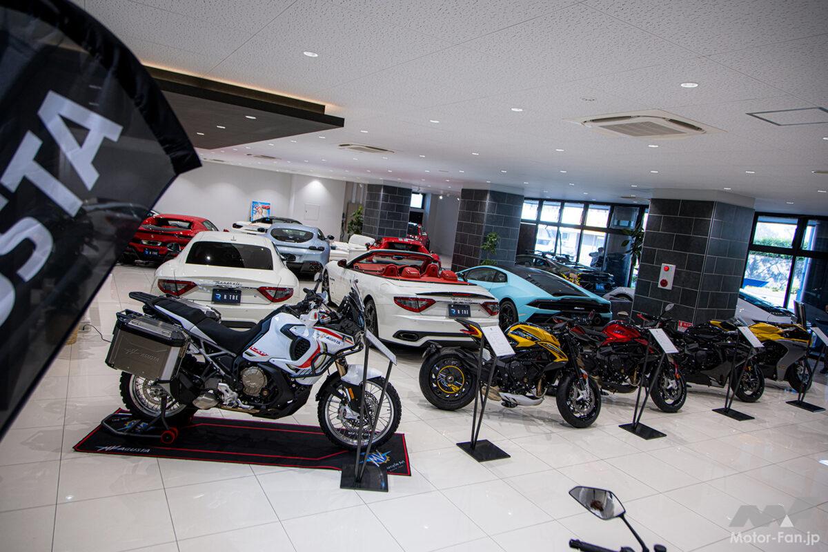 MVアグスタの試乗もできる。国内唯一の「MV Agusta Yokohama-Kohoku Showroom」が10月10日（土）に横浜にオープン！