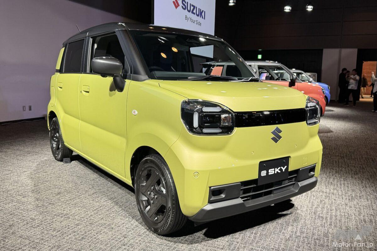 スズキ初の軽EV 新型「e SKY」を11月16日に発売！ 価格は、212万円〜