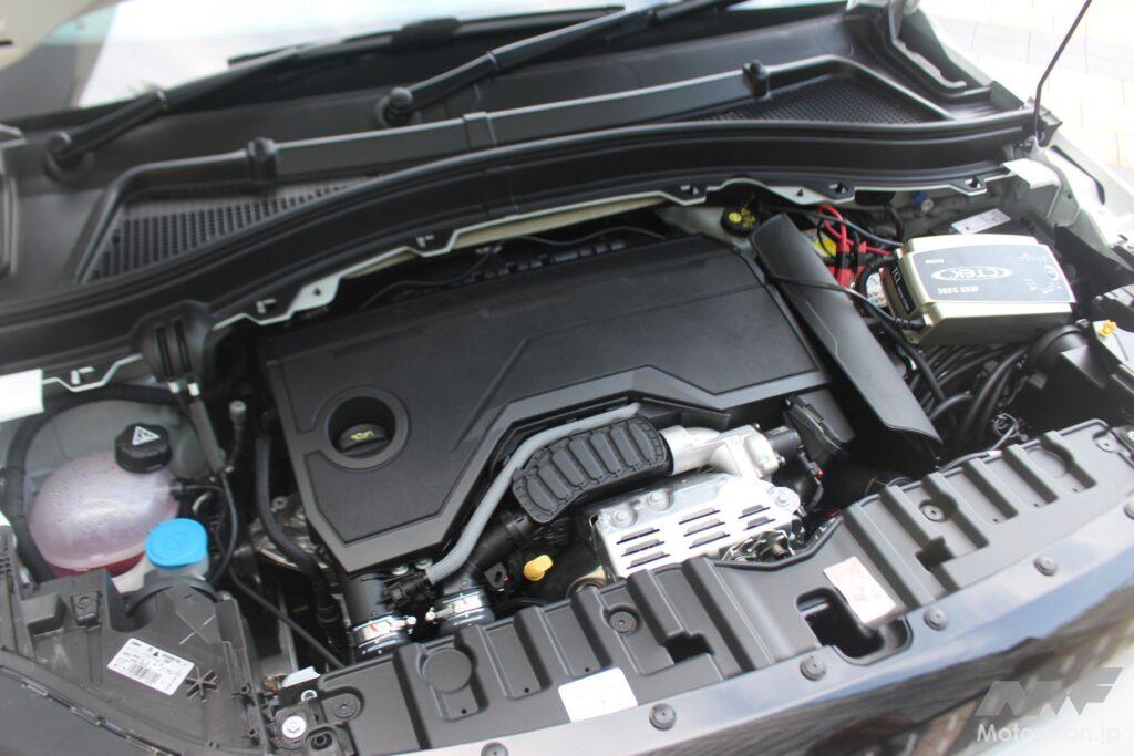 お馴染みの1.2Lガソリンターボと48Vマイルドハイブリッド、6速DCTを組み合わせる