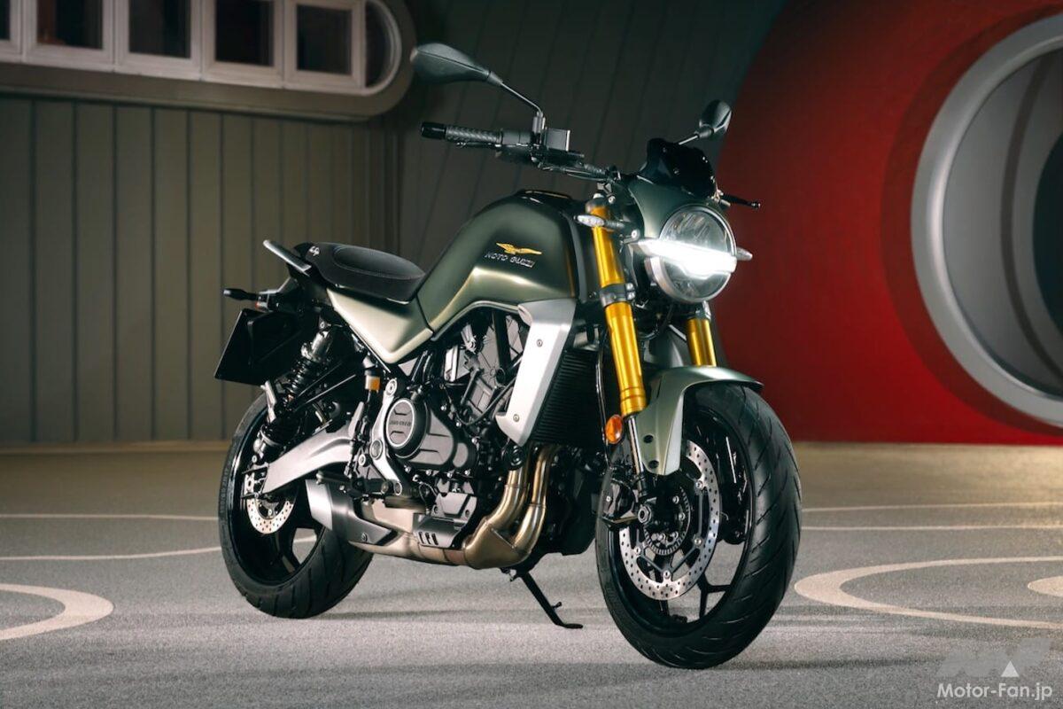 あれ、横置きVツインエンジンじゃない！パラレルツインエンジンを搭載したモトグッツィがEICMAで世界初公開