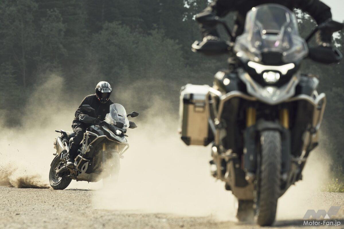 トライアンフ、次世代フラッグシップアドベンチャーの新型「TIGER 1200」シリーズ3モデルを発表