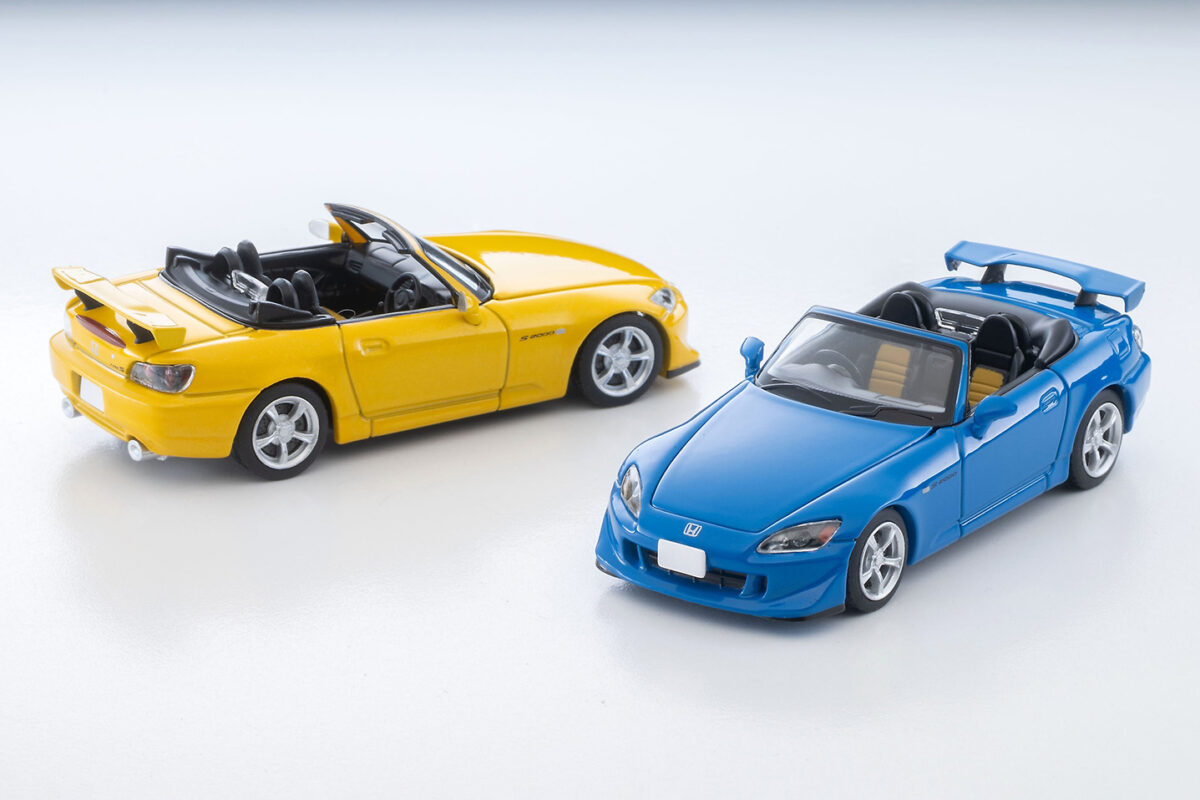 「最終進化型S2000のタイプSが1/64で登場！」トミーテックが青＆黄の2色をラインアップ