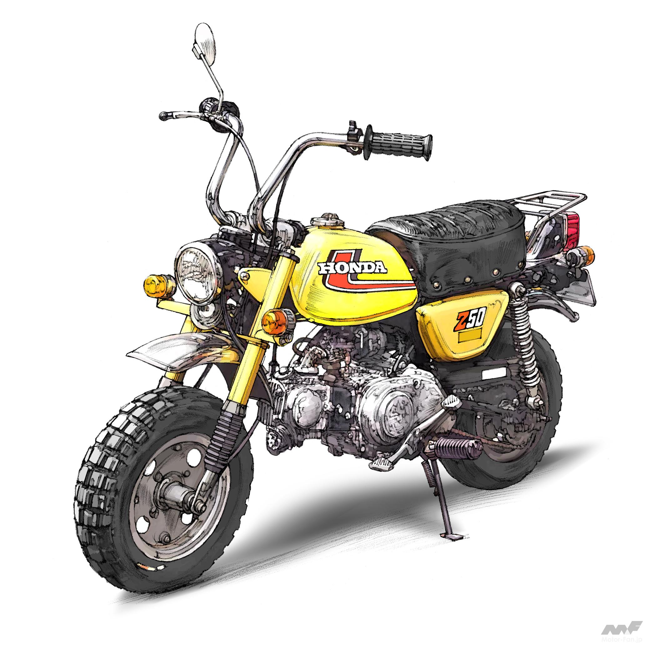 ホンダモンキー史上もっとも長く愛されたZ50Jシリーズを振り返る【代表