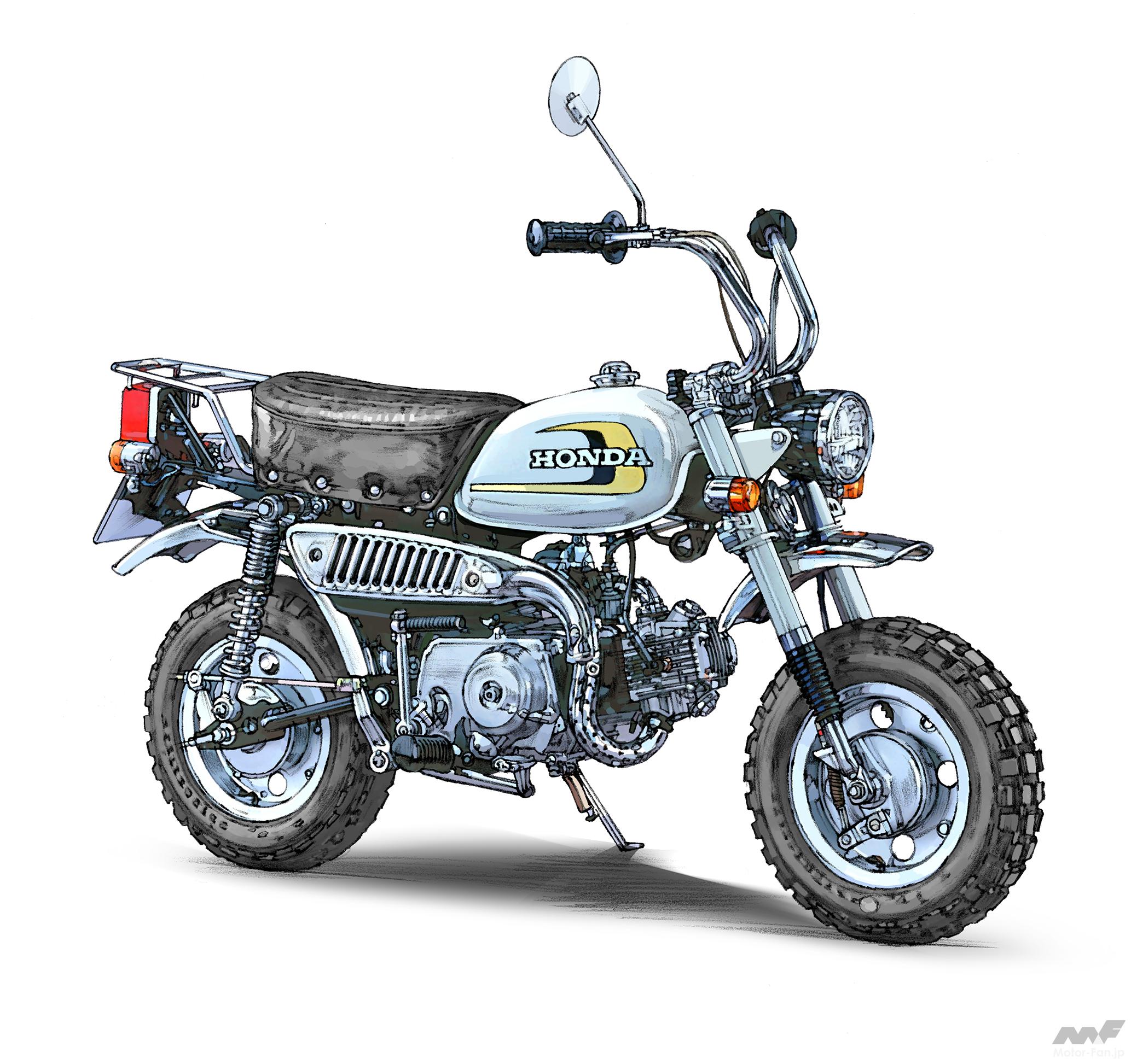 モンキー　Z50J  49cc 知っておきたい】ホンダ・モンキー史上もっとも長く愛された「Z50J