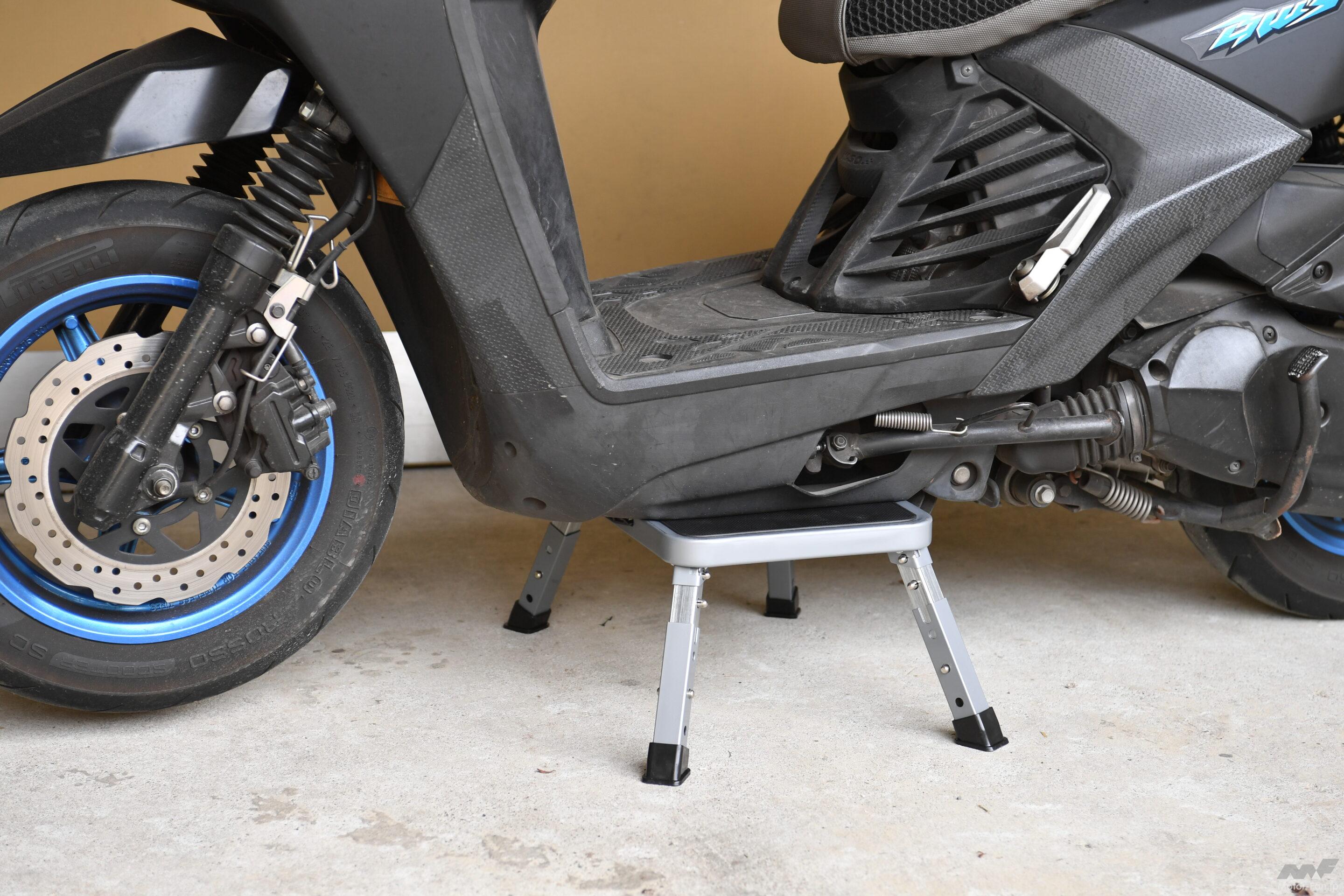気になるアレ試してみた】 耐荷重150kgだから車体を浮かせてメンテ