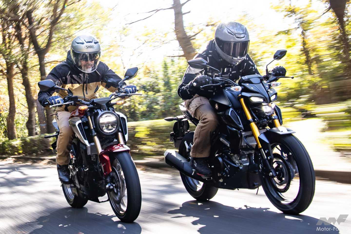 CB125R vs MT-125比較試乗】豪華なCBか、軽快なMTか？ライバル125