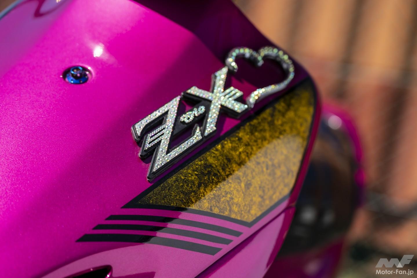 金ちゃん ピンク×ゴールド塗装にチタンチャンバー！ これぞライブDio ZX