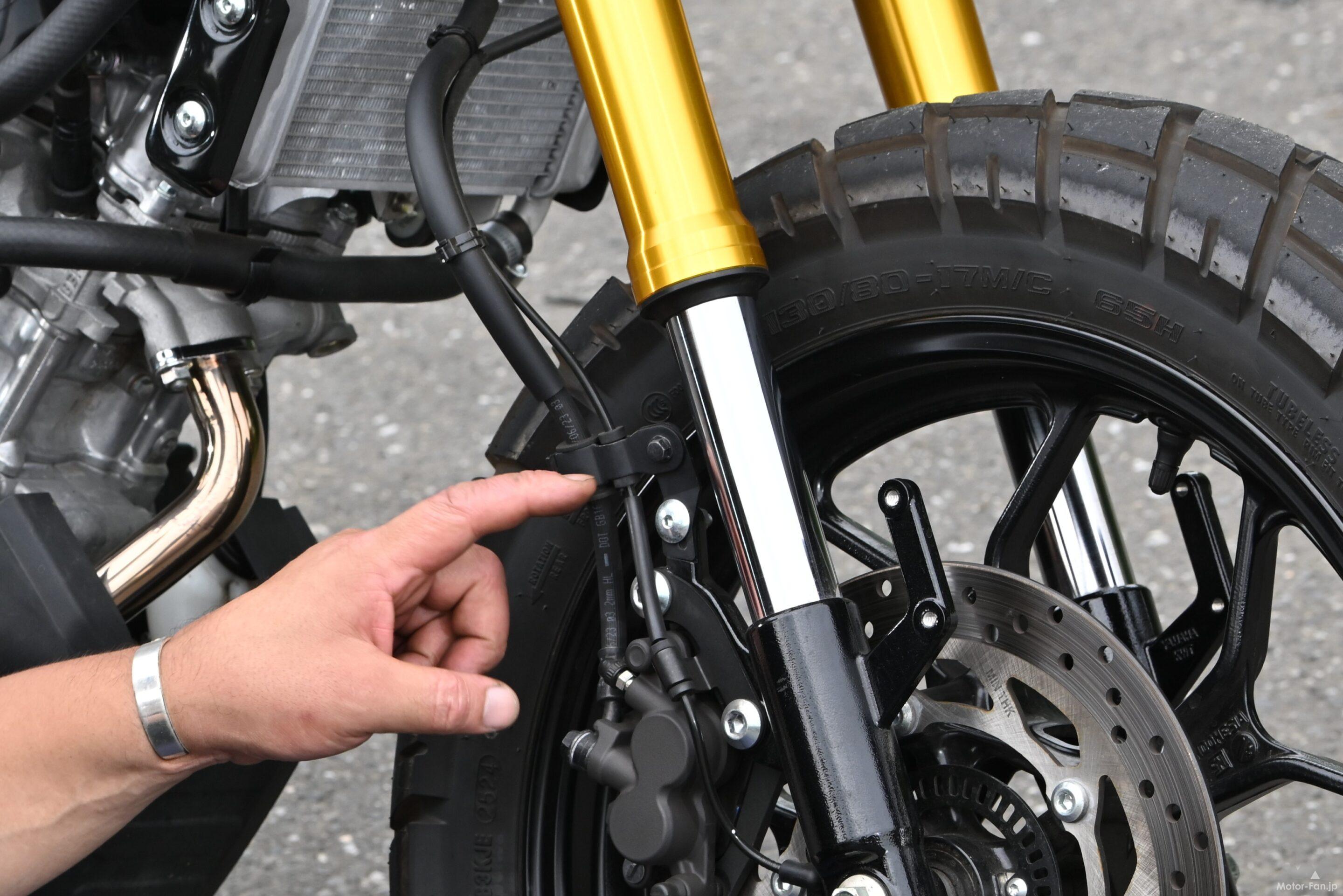  ドット なぜ高級バイクのフロントフォークは黒い？ 「DLCコーティング」の意味