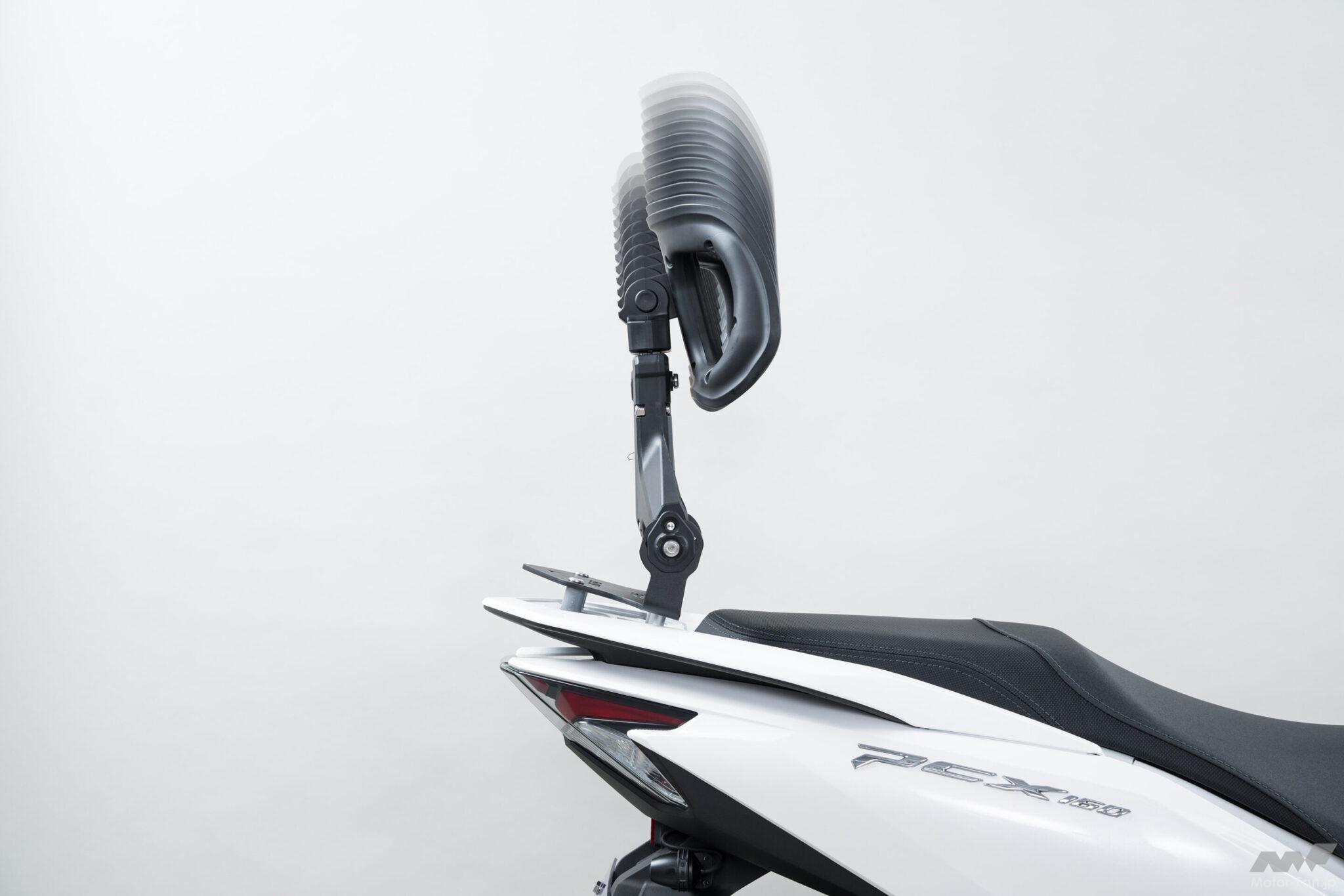 腰がラクすぎて手放せない!? PCX全モデル対応・可動式バックレストで通勤やツーリングがラクになる！【新製品】 | Motor Fan｜自動車 ...