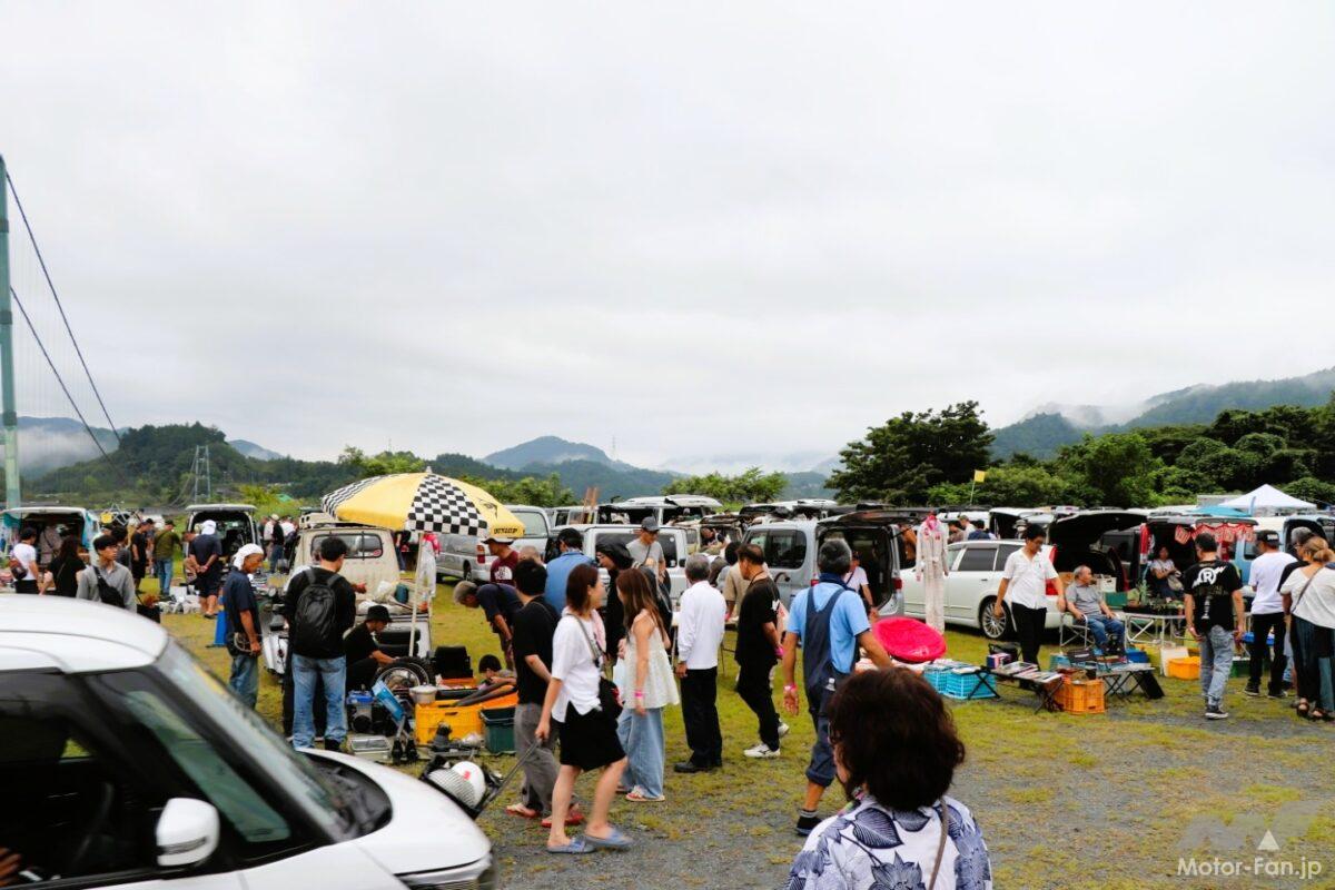 バイクの聖地・宮ヶ瀬に新名物！ スワップミート「エクスチェンジマート」が朝から大盛況♪だった