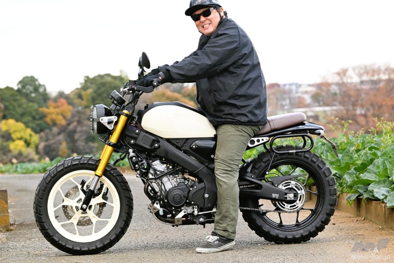 足裏ほぼ着地ッス！ XSR125のシートをあんこ抜き＆茶色表皮で