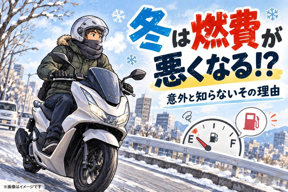 燃料制御やオイル粘度も関係！ 冬はバイクの燃費が悪くなる!? 意外と知らないその理由【バイクQ&amp;A】
