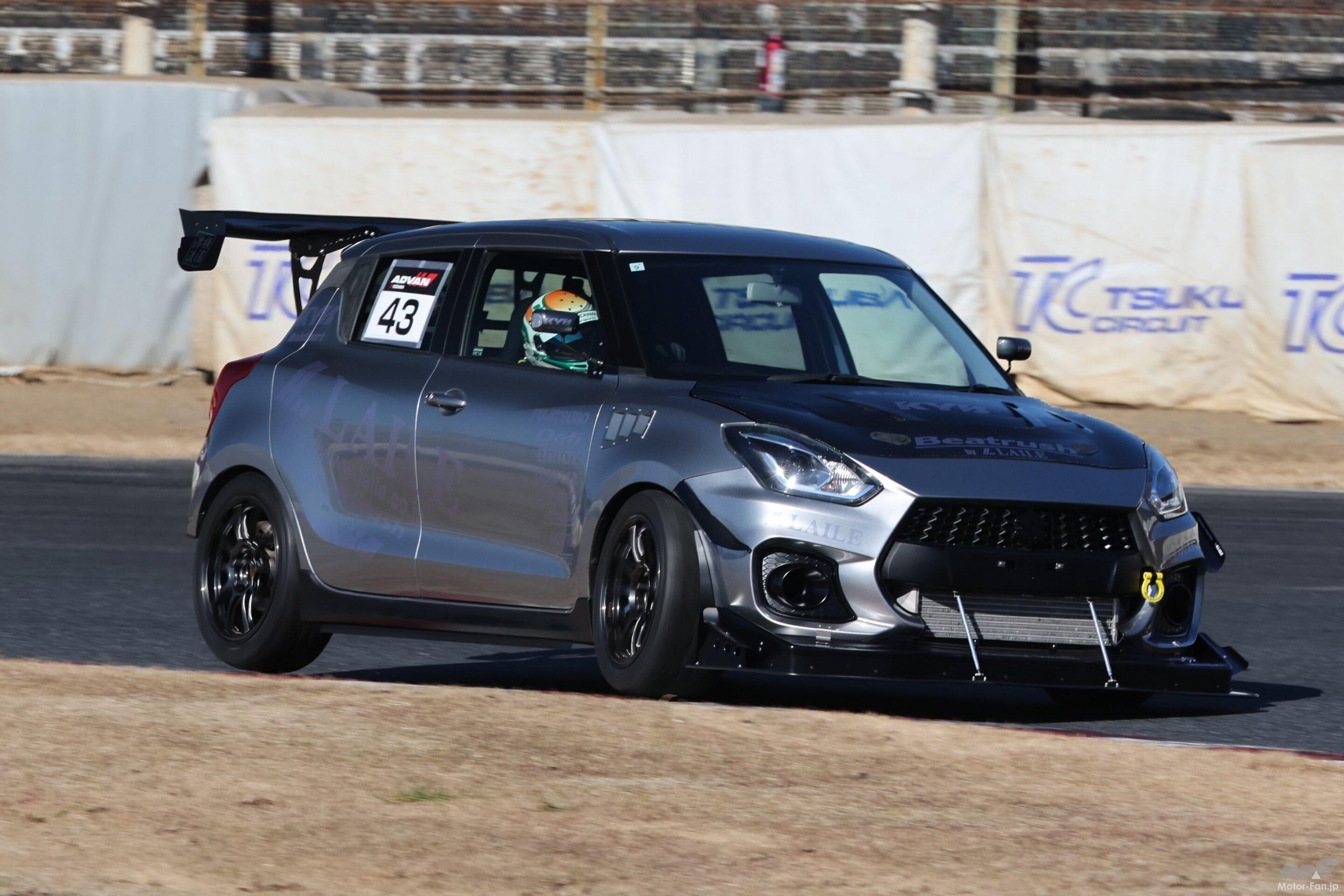 Attack Tsukuba2025 ZC33Sで58.941をマーク! スイフトスポーツ最前線