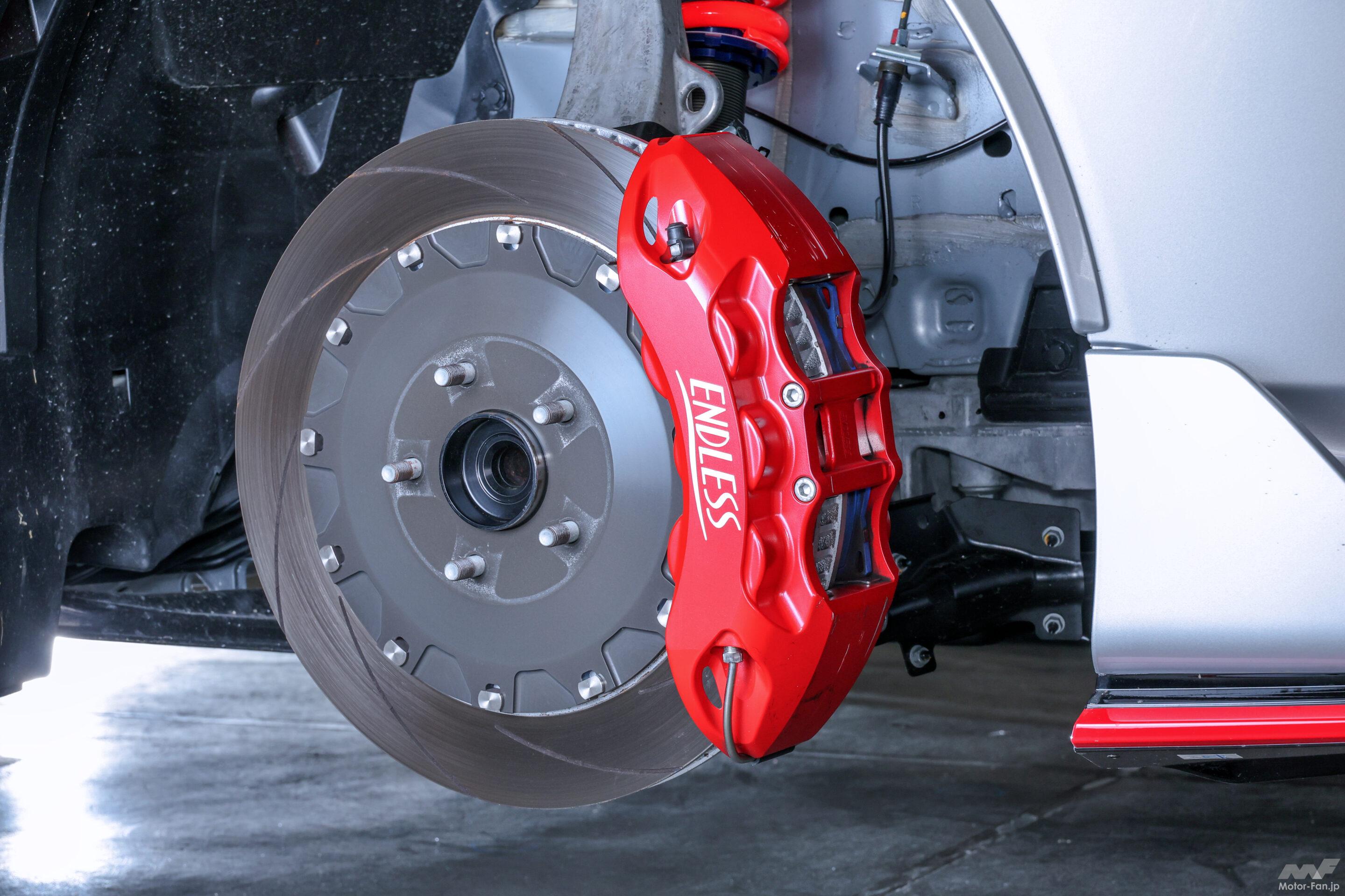 ENDLESSがRZ34フェアレディZ NISMO用ブレーキキットを発売 前後とも
