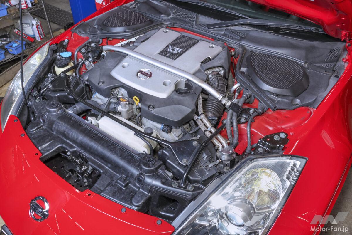 Z33/Z34フェアレディZを長く楽しむメンテナンスPart.2 エンジン編 日産東京販売モータースポーツ室がZチャレンジ参戦車でレクチャー