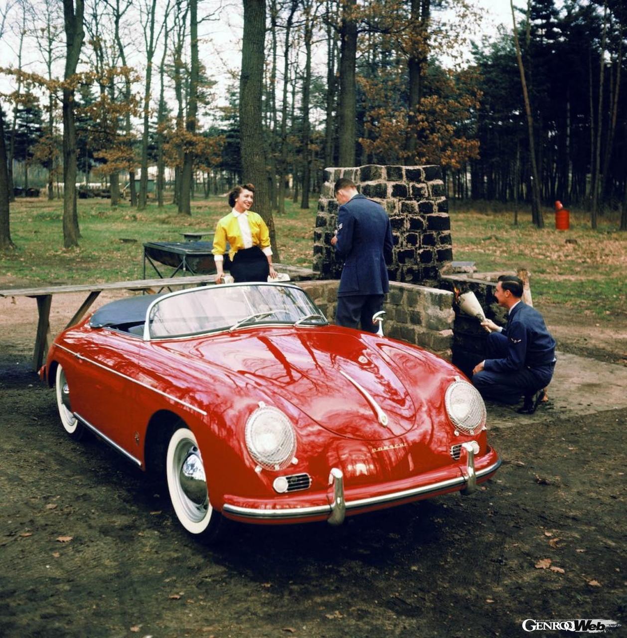 ポルシェ図鑑】「ポルシェ356 1500 スピードスター（1955