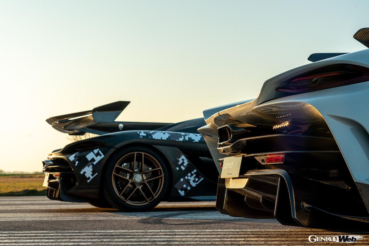 ケーニグセグ ジェスコとジェスコ アブソリュート。リヤセクション