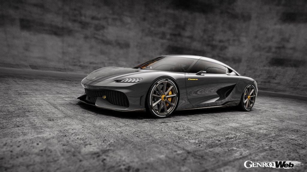 ケーニグセグ ジェメーラのフロントビュー