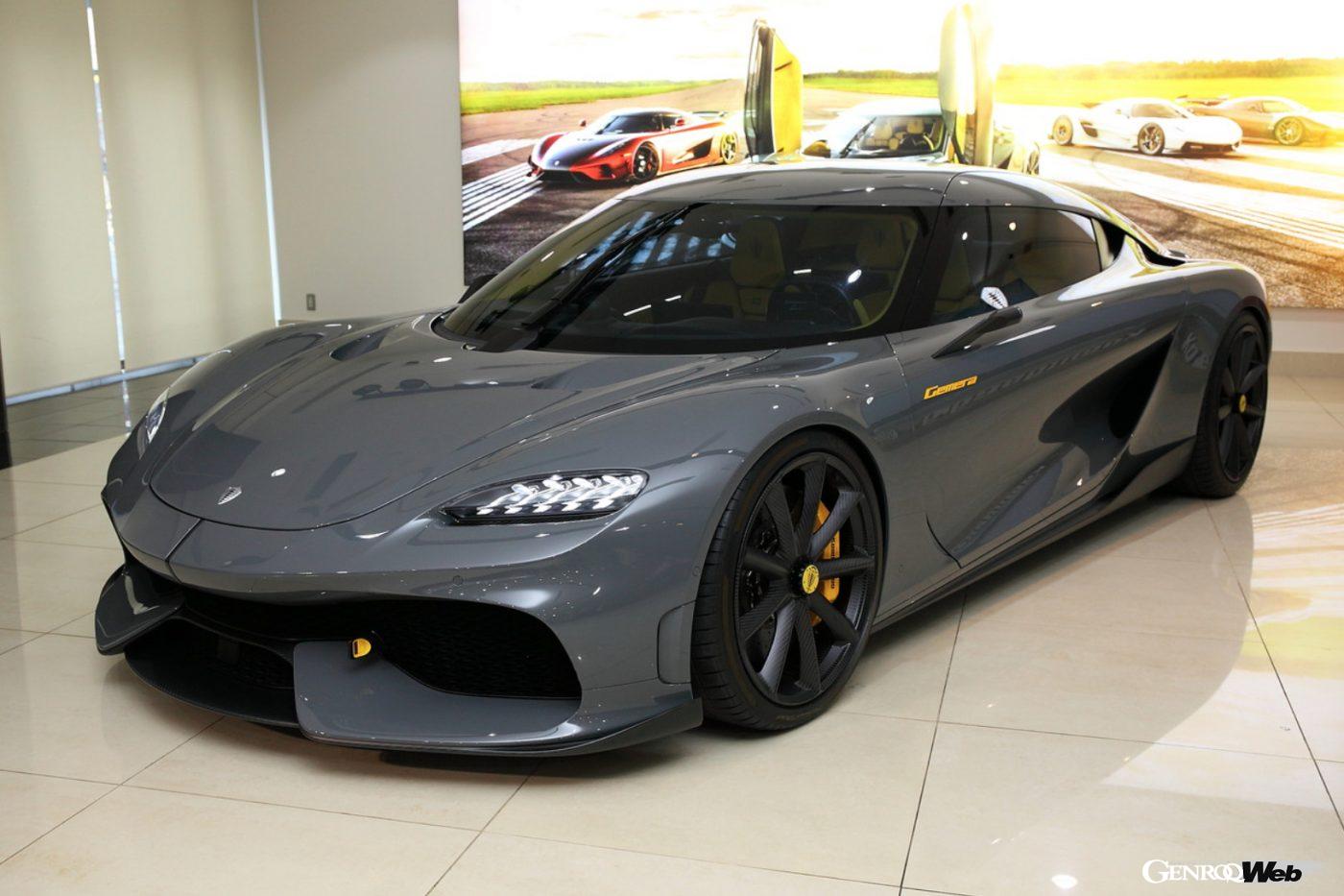 ケーニグセグ ジェメラのフロントビュー