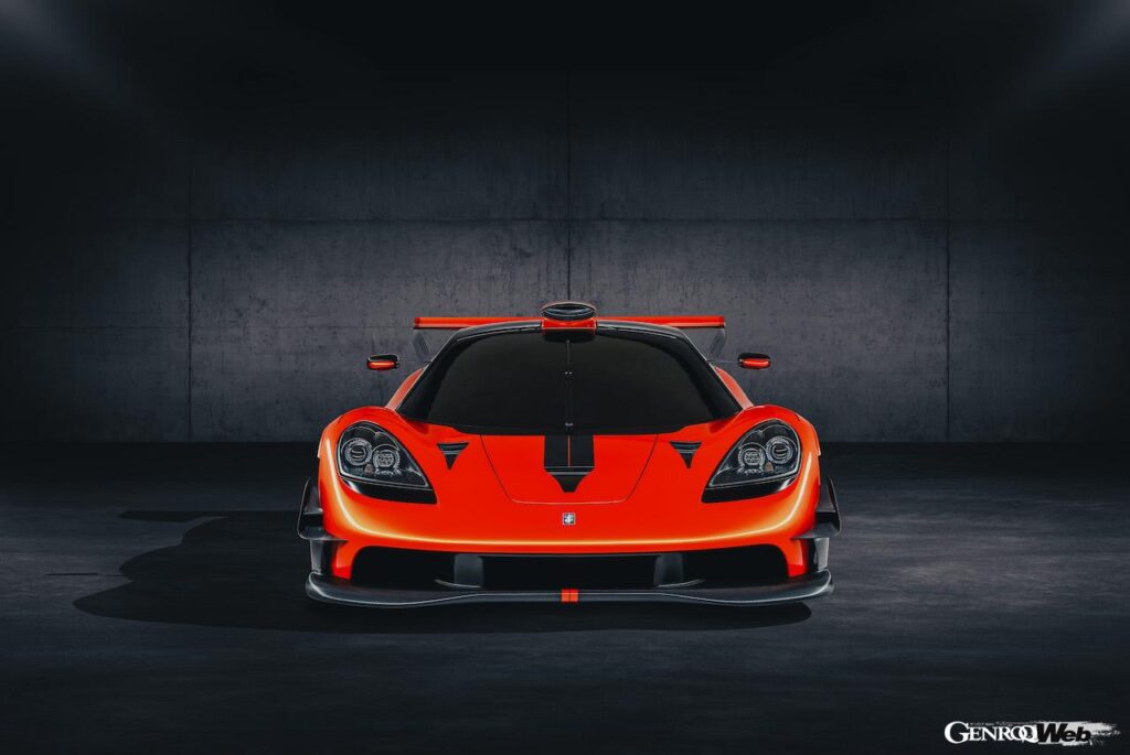 サーキット専用モデル「ゴードン・マレー オートモーティブ T.50s ニキ・ラウダ」のフロントスタイル