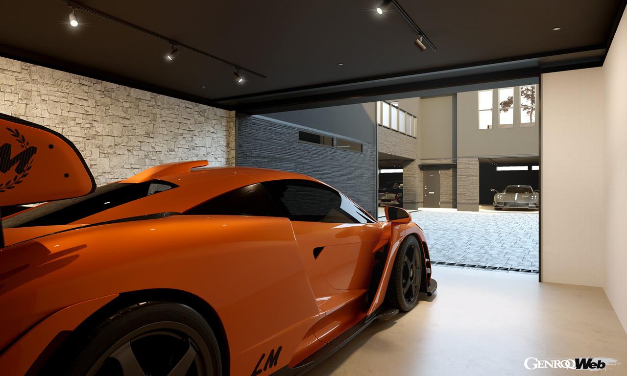 inCELL 木更津 THE Luxuryのガレージ内イメージ