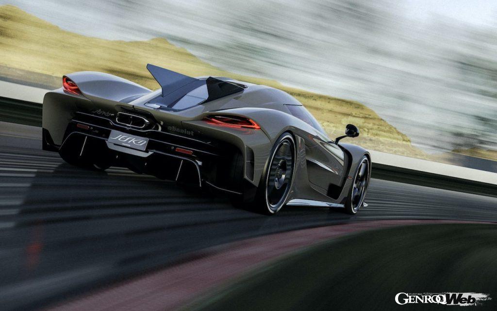 ケーニグセグ ジェスコのリヤビュー