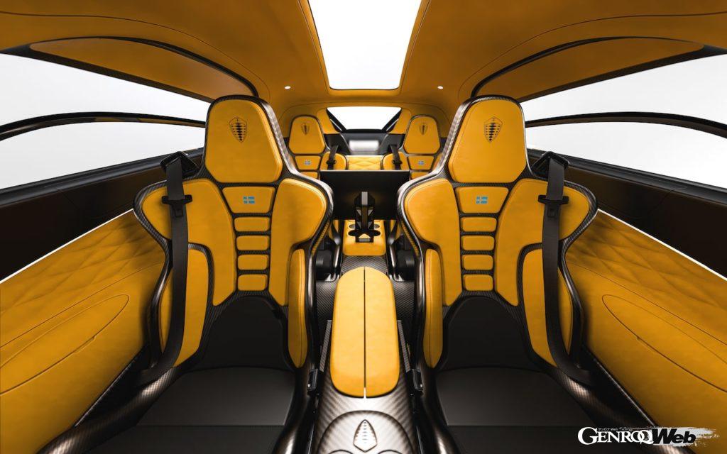 ケーニグセグ ジェメーラのキャビン