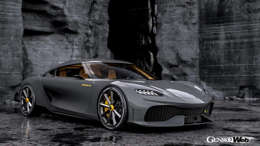 ケーニグセグ ジェメーラのフロントビュー