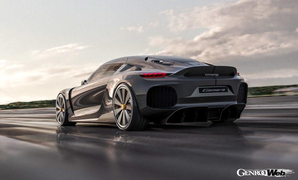 ケーニグセグ ジェメーラのリヤビュー