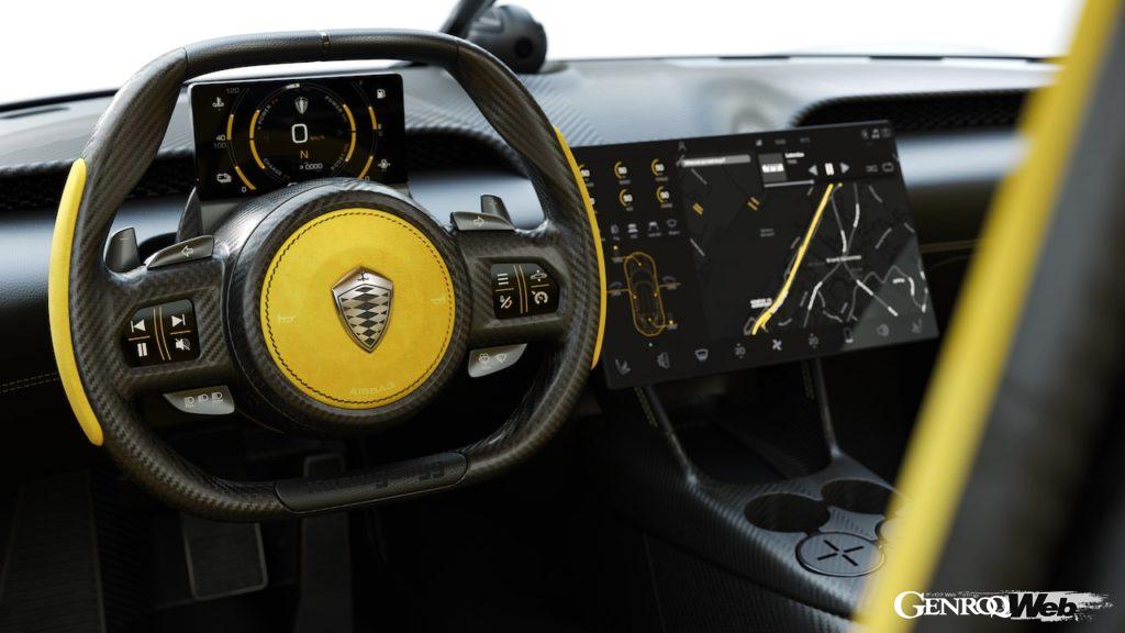 ケーニグセグ ジェメーラのコクピット