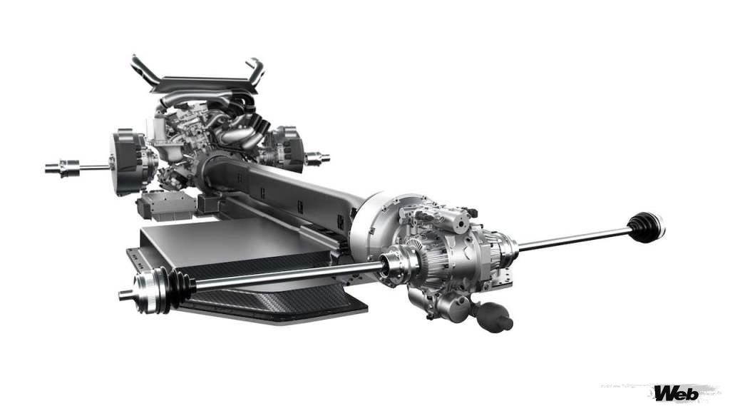 ケーニグセグ ジェメーラのドライブトレーン