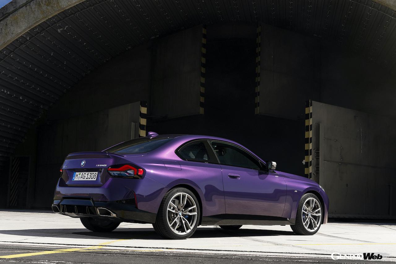 BMW M240i xDrive クーペのリヤスタイル