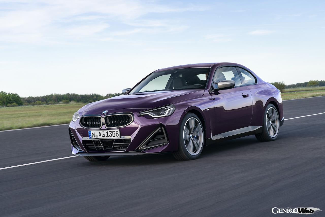 BMW M240i xDrive クーペの走行シーン