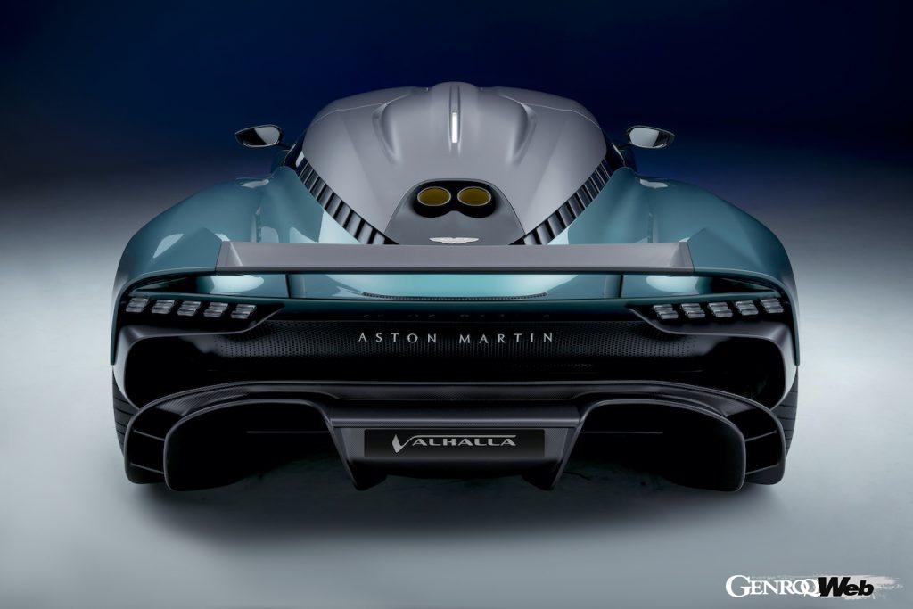 アストンマーティン、初のミッドエンジンPHEVスーパースポーツ「ヴァルハラ（Valhalla）」の生産仕様を公開