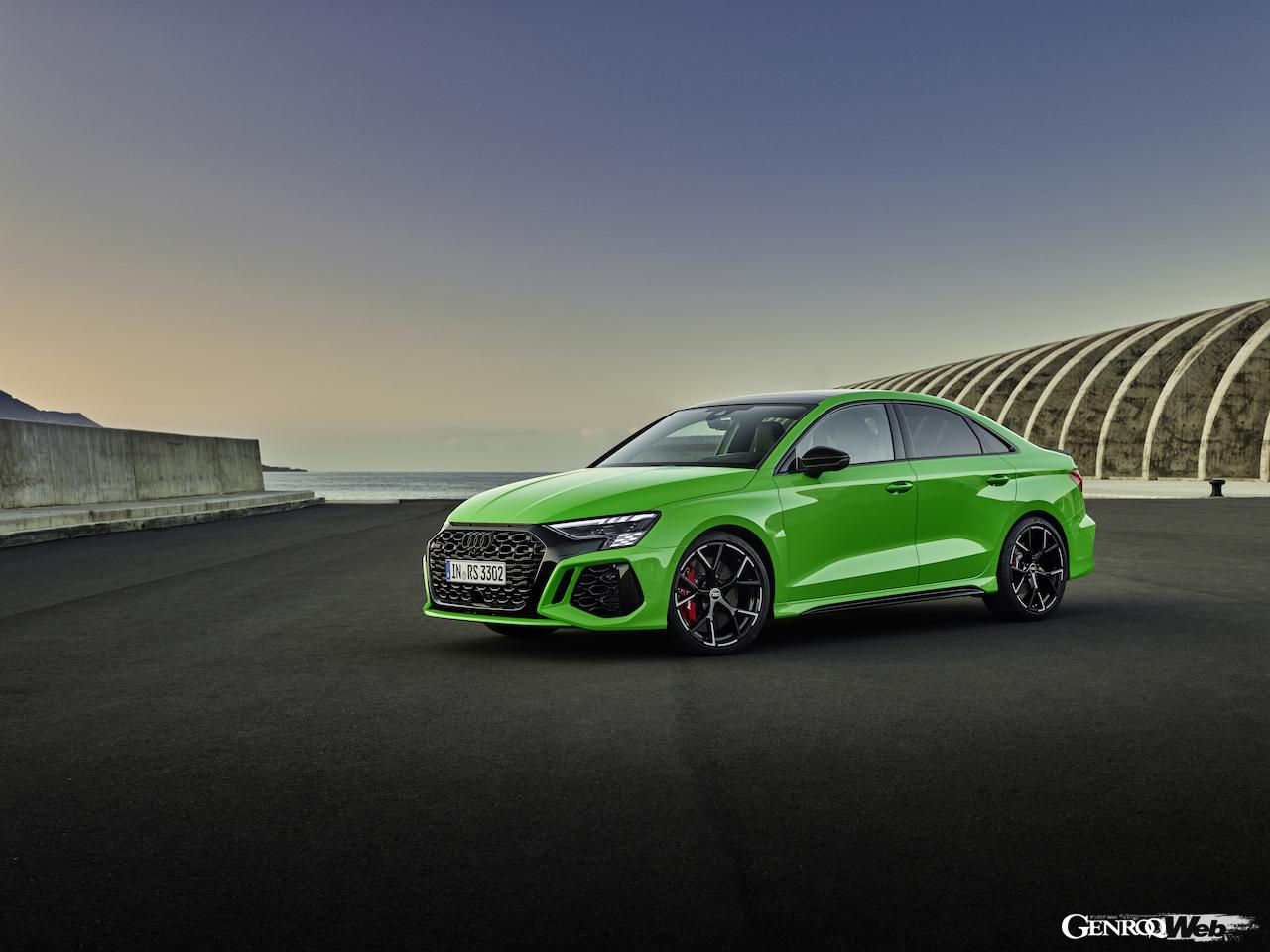 最高出力400p、最高速度290km/hを実現した新型「アウディ RS 3 スポーツバック／セダン」がデビュー