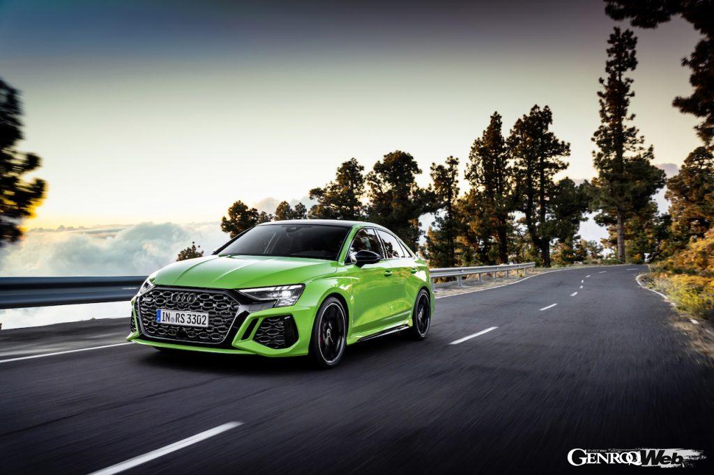 最高出力400p、最高速度290km/hを実現した新型「アウディ RS 3 スポーツバック／セダン」がデビュー