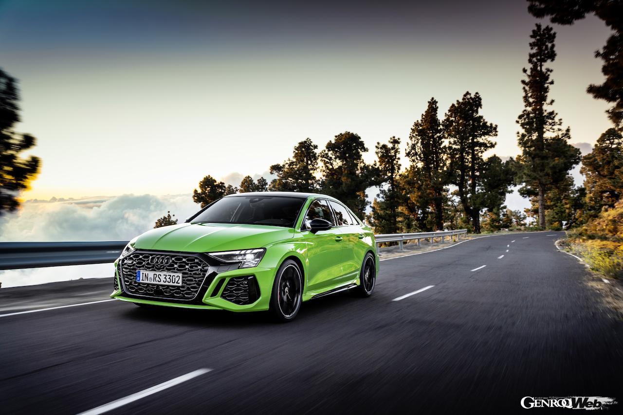 最高出力400p、最高速度290km/hを実現した新型「アウディ RS 3 スポーツバック／セダン」がデビュー