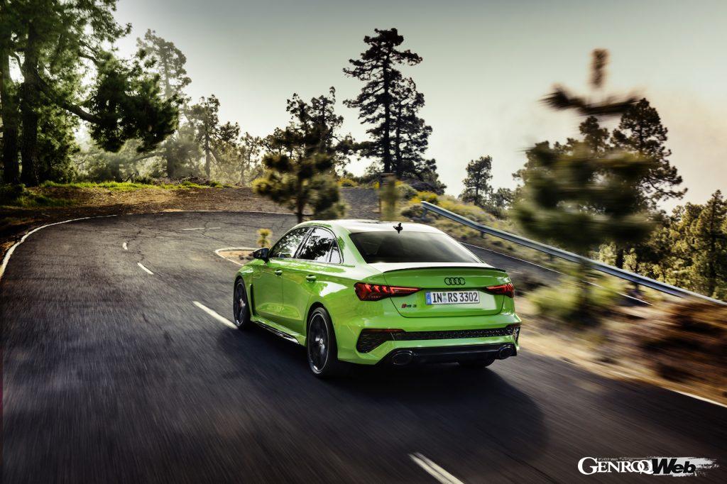 最高出力400p、最高速度290km/hを実現した新型「アウディ RS 3 スポーツバック／セダン」がデビュー