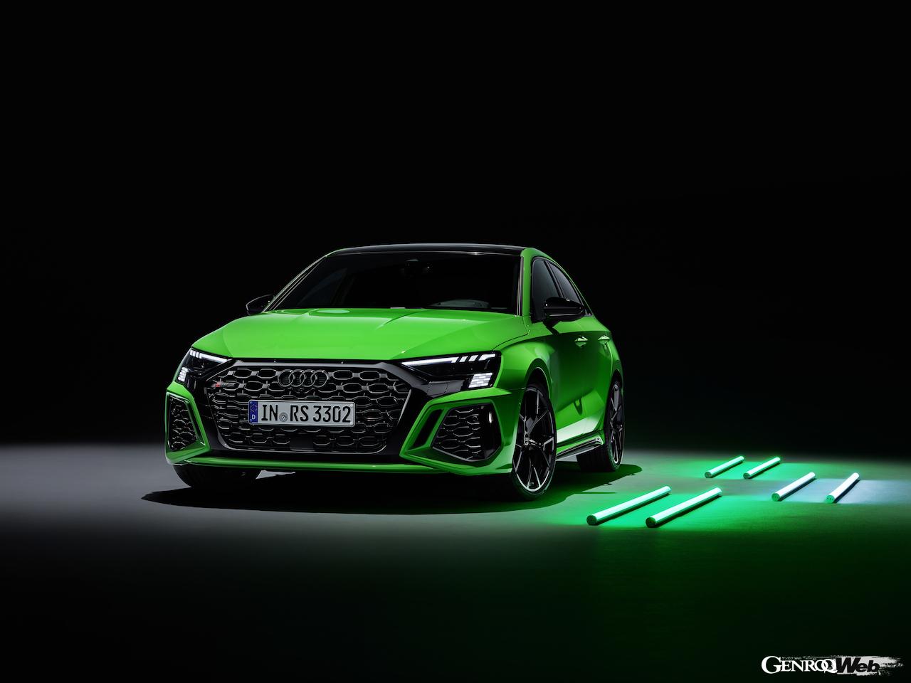 最高出力400p、最高速度290km/hを実現した新型「アウディ RS 3 スポーツバック／セダン」がデビュー