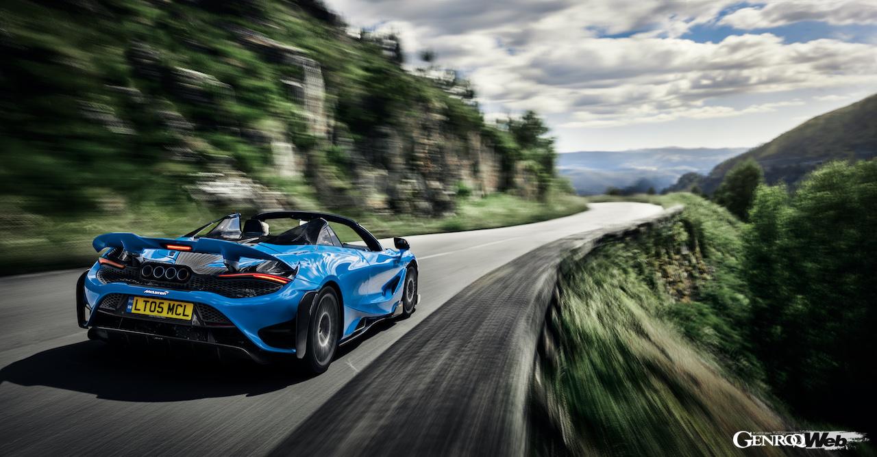 最高出力765ps、マクラーレン史上最もパワフルなコンバーチブルスーパースポーツ「765LT スパイダー」デビュー！
