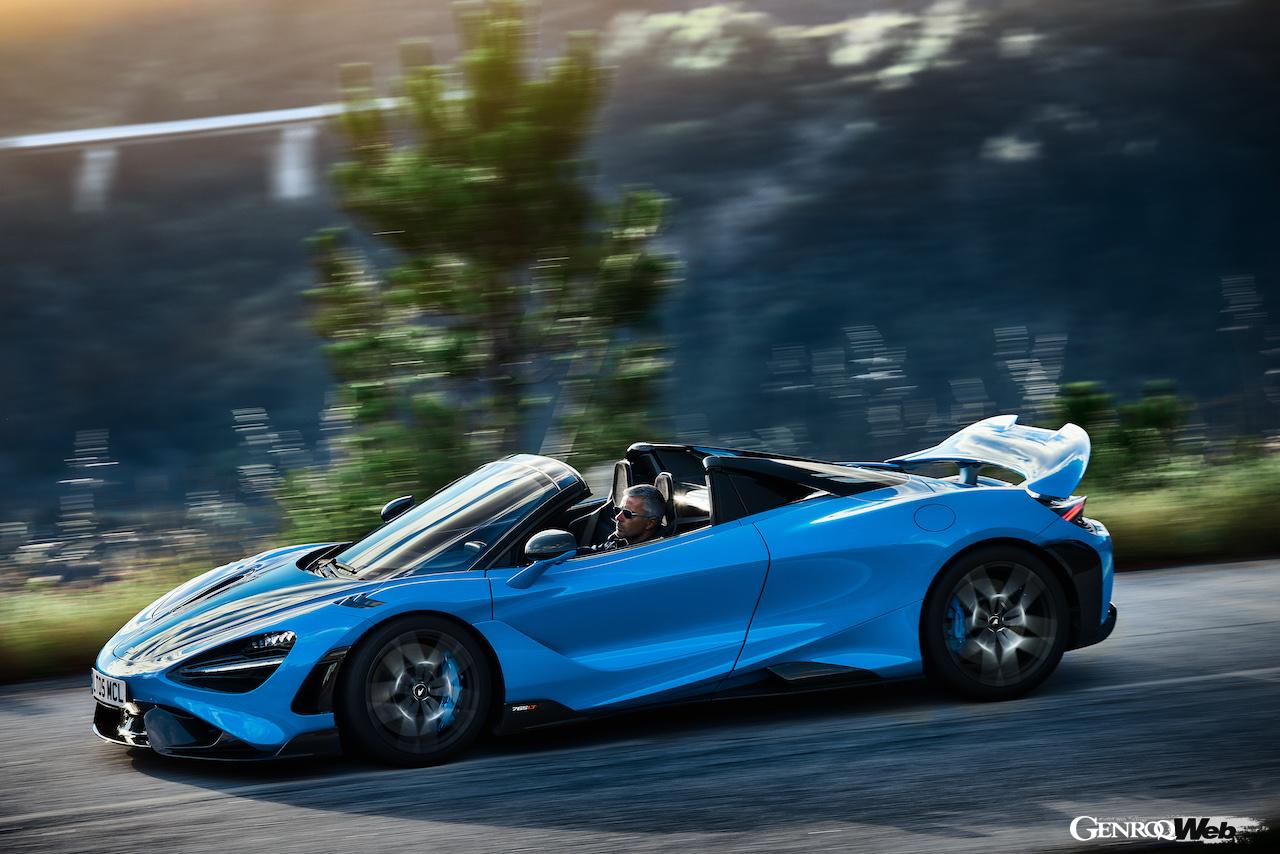 最高出力765ps、マクラーレン史上最もパワフルなコンバーチブルスーパースポーツ「765LT スパイダー」デビュー！