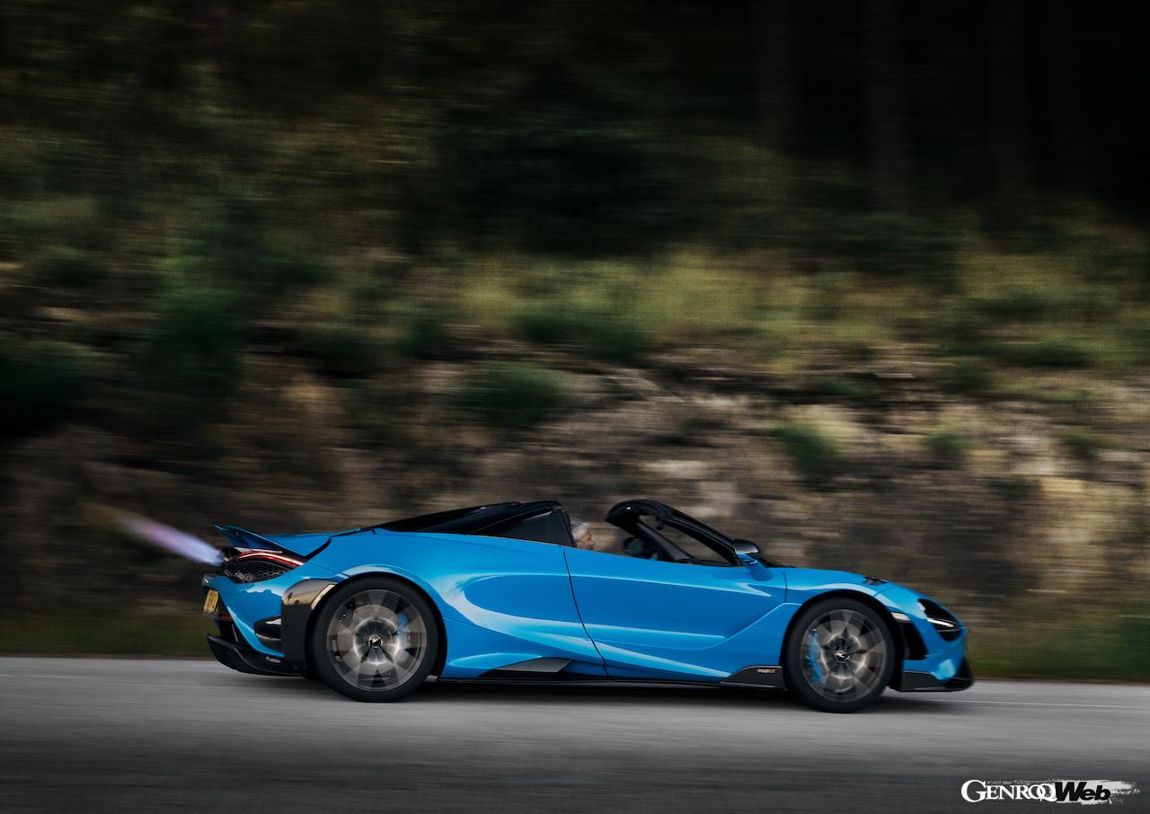 最高出力765ps、マクラーレン史上最もパワフルなコンバーチブルスーパースポーツ「765LT スパイダー」デビュー！