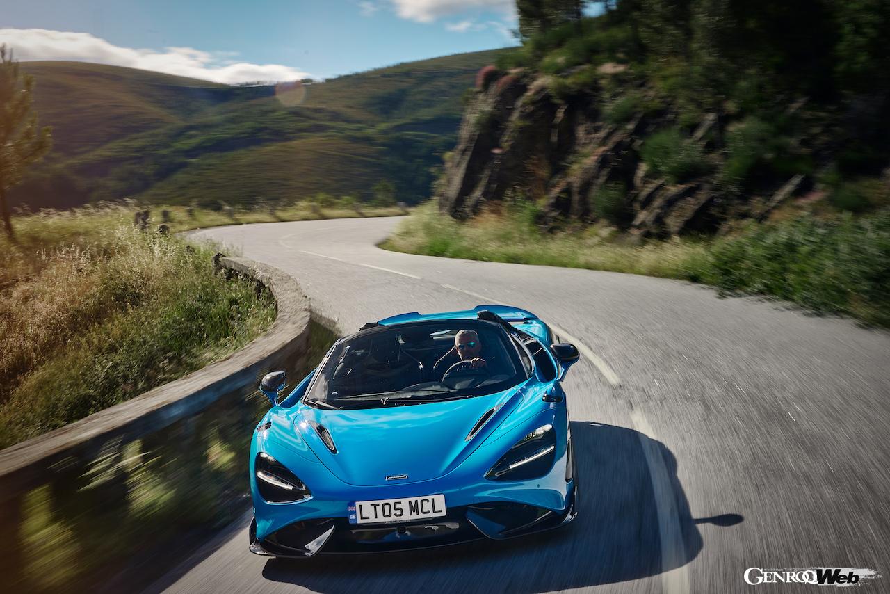 最高出力765ps、マクラーレン史上最もパワフルなコンバーチブルスーパースポーツ「765LT スパイダー」デビュー！