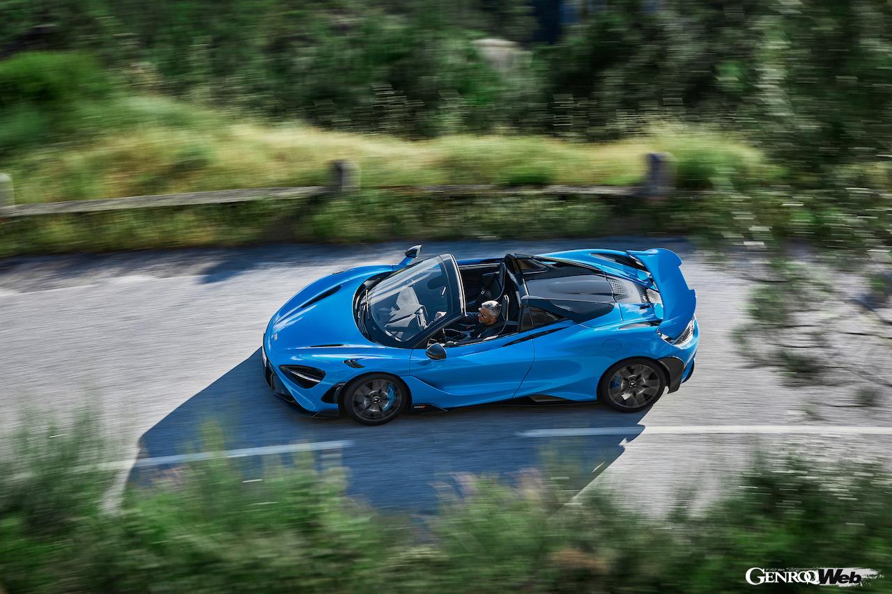 最高出力765ps、マクラーレン史上最もパワフルなコンバーチブルスーパースポーツ「765LT スパイダー」デビュー！