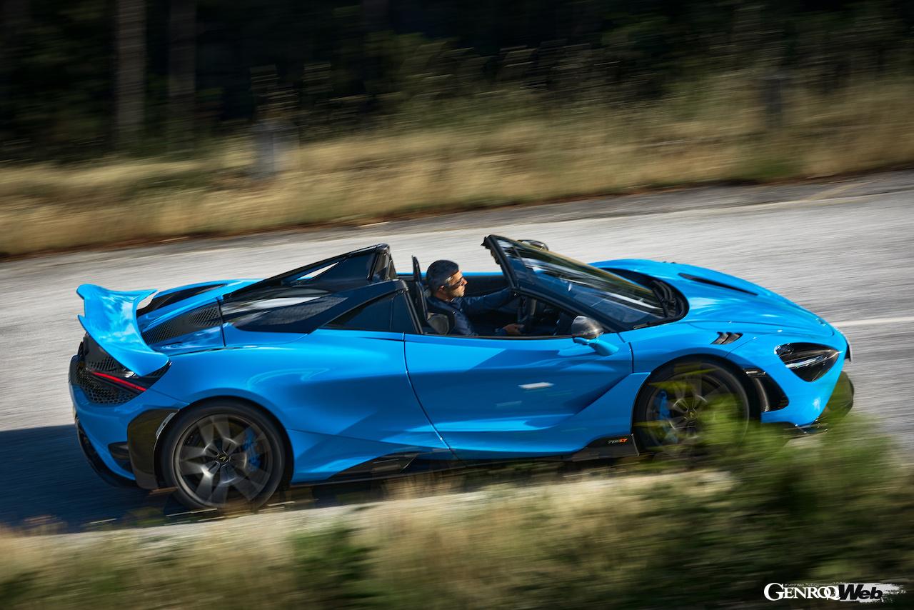 最高出力765ps、マクラーレン史上最もパワフルなコンバーチブルスーパースポーツ「765LT スパイダー」デビュー！